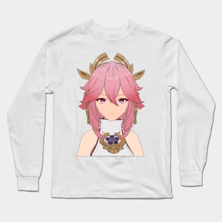 Yae Miko Genshin impact Long Sleeve T-Shirt